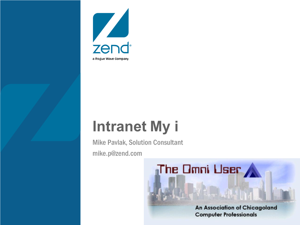 Drupal, Zend Server and IBM I
