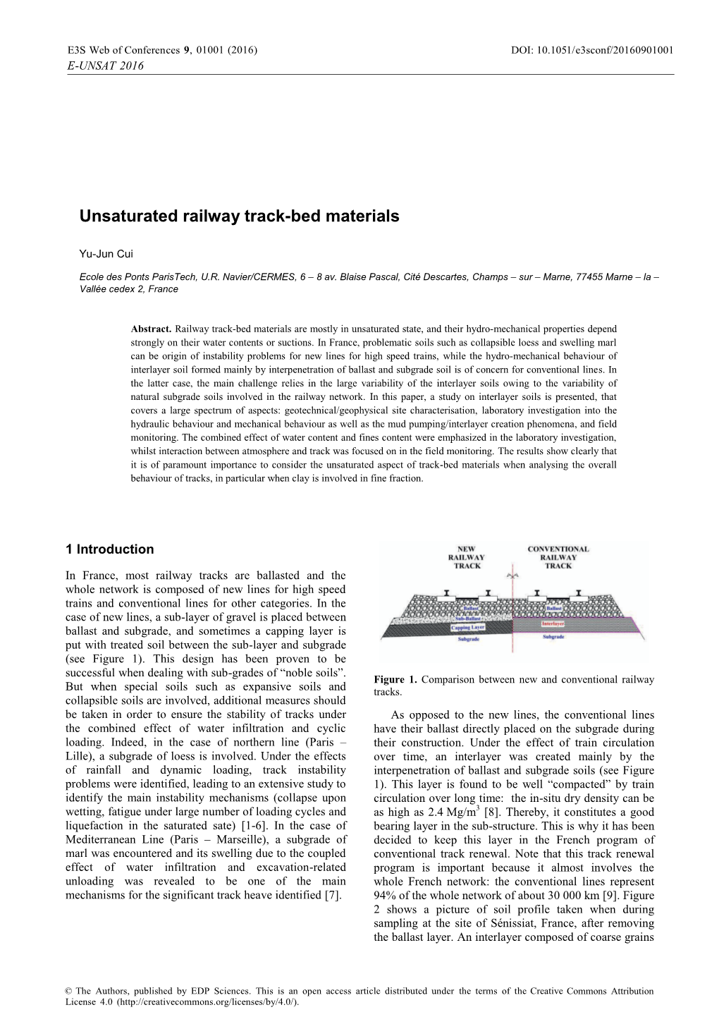 Unsaturated Railway Track-Bed Materials