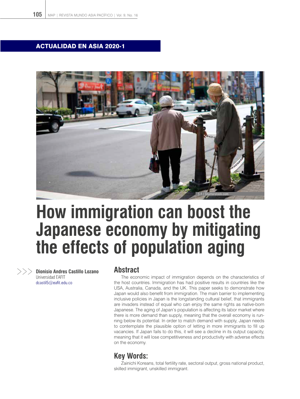 How Immigration Can Boost the Japanese Economy by Mitigating the Effects of Population Aging