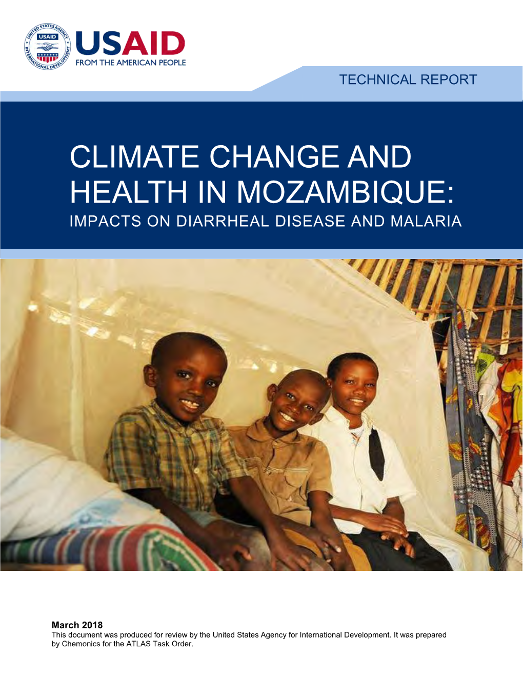 Climate Change and Health in Mozambique: Impacts on Diarrheal Disease and Malaria