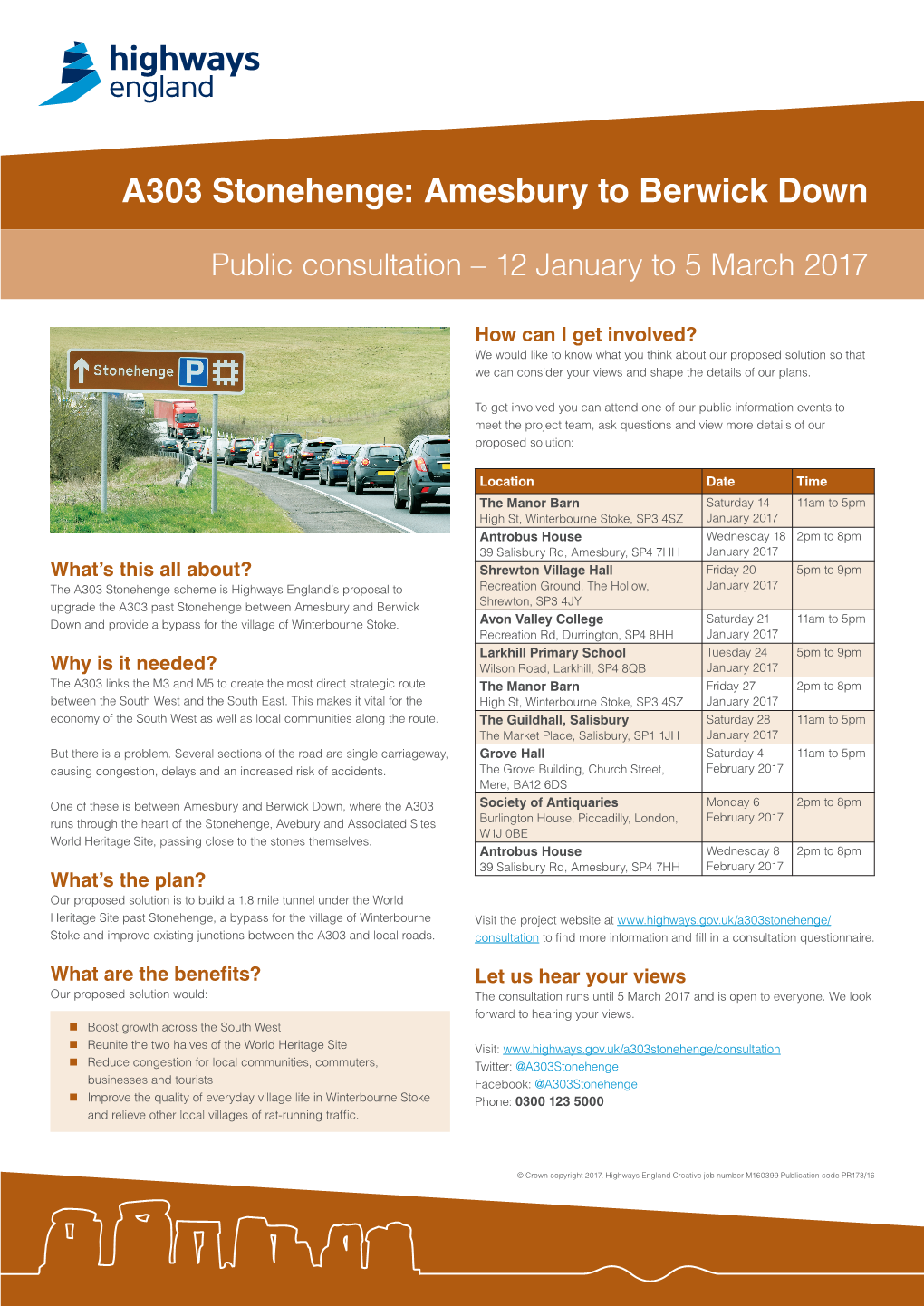 A303 Stonehenge: Amesbury to Berwick Down