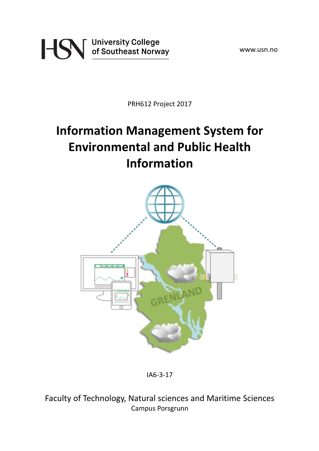 Information Management System for Environmental and Public Health Information