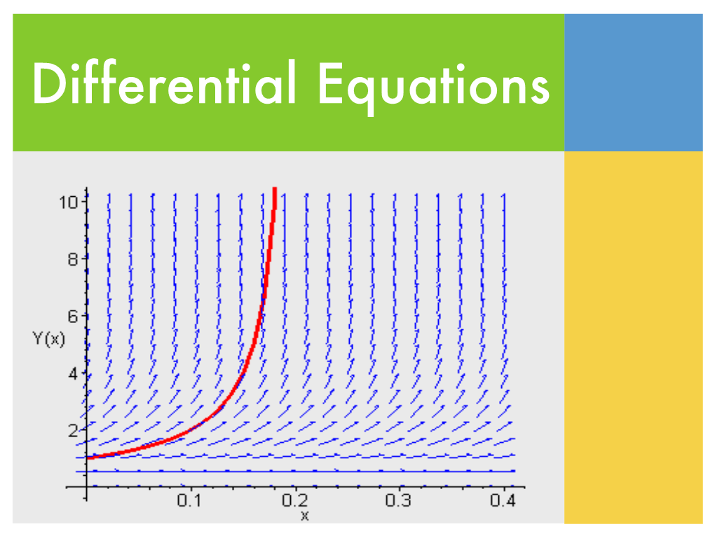 Differential Equations