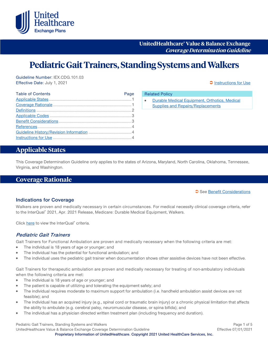 Pediatric Gait Trainers, Standing Systems and Walkers