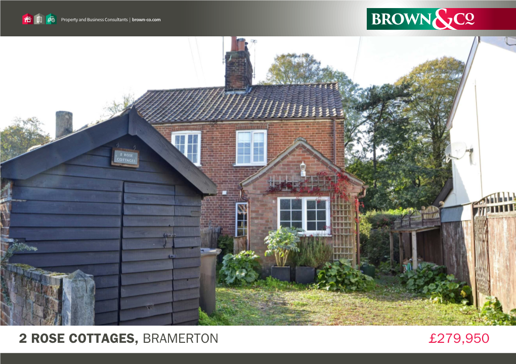 2 ROSE COTTAGES, BRAMERTON £279,950 Property and Business Consultants | Brown-Co.Com