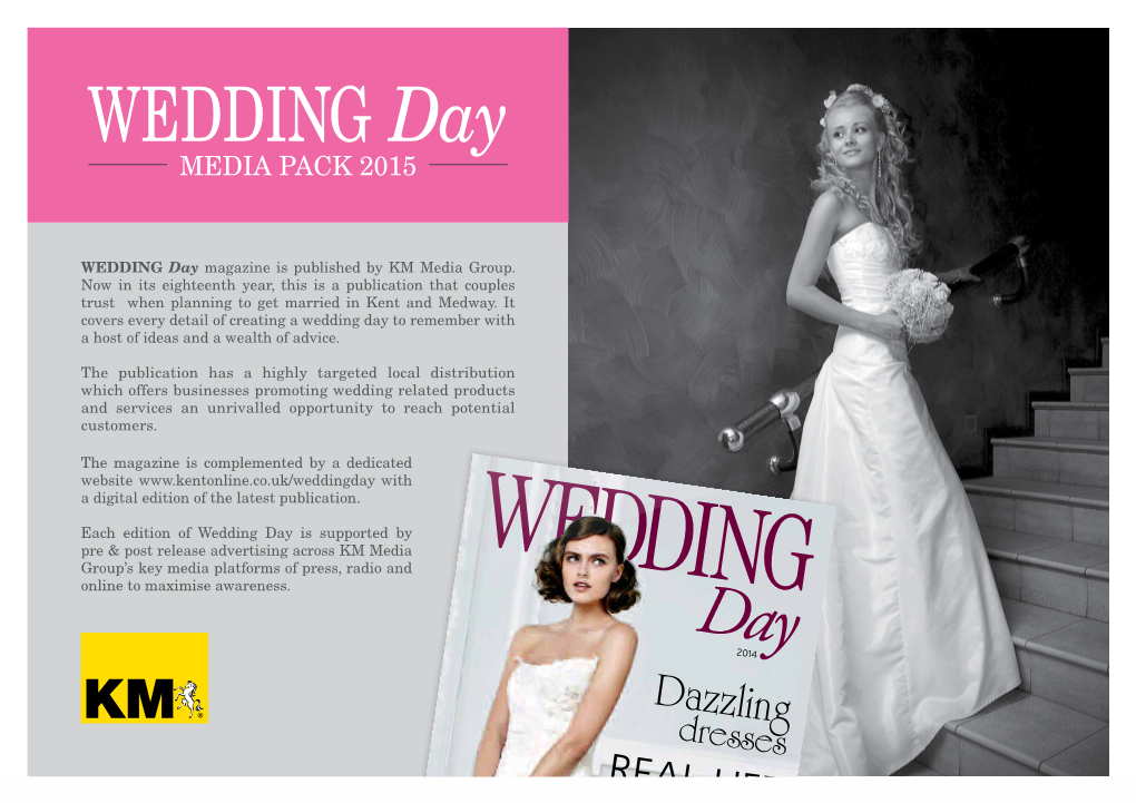 WEDDING Day MEDIA PACK 2015