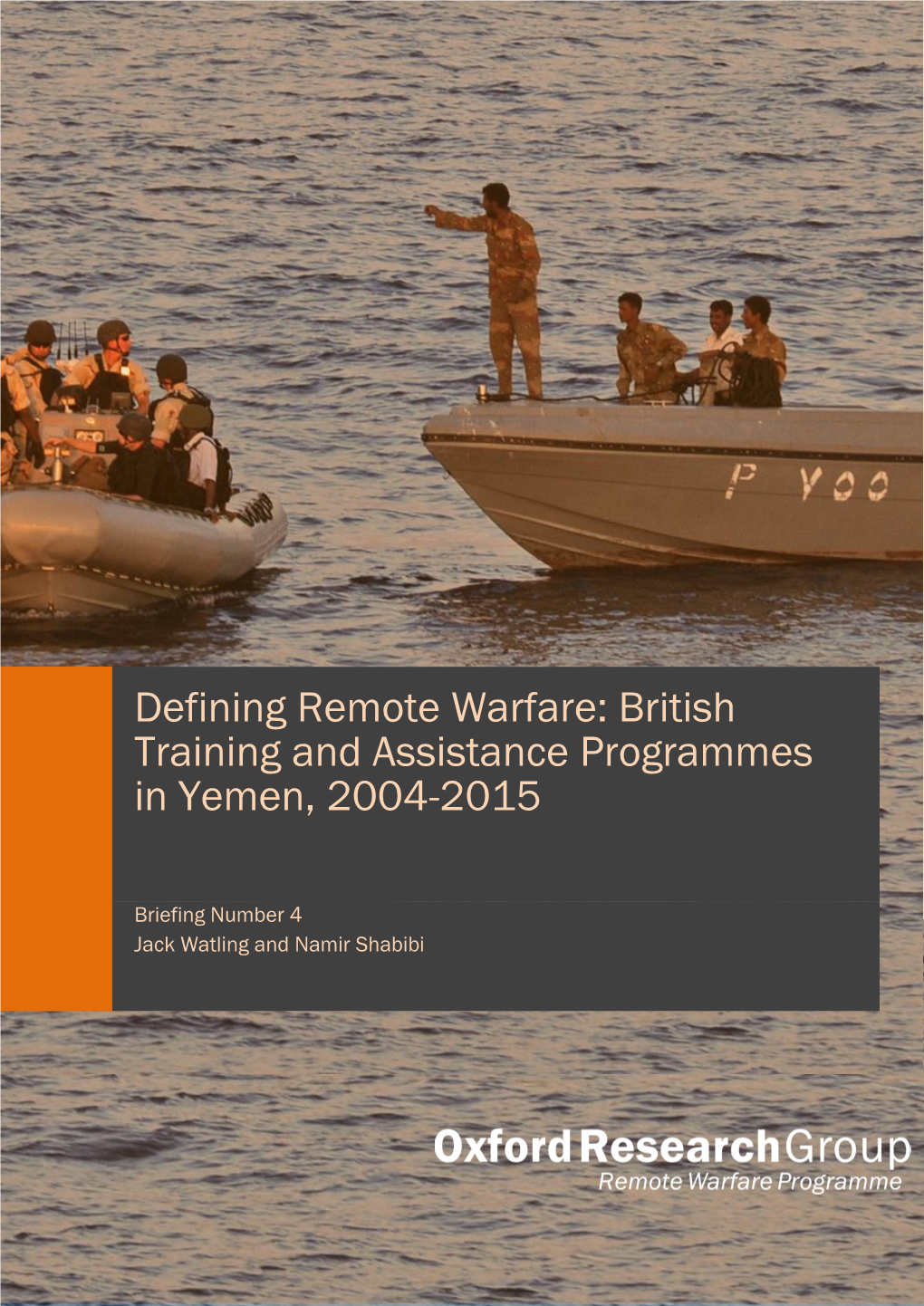 British Training and Assistance Programmes in Yemen, 2004-2015