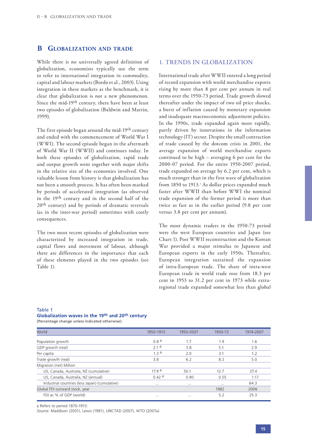 1. Trends in Globalization