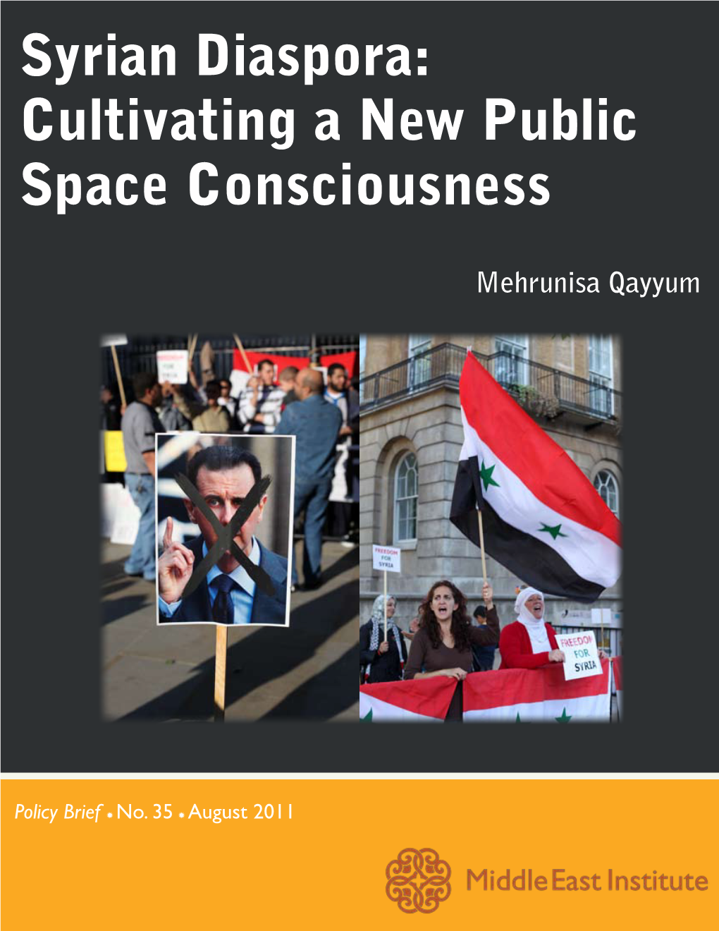 Syrian Diaspora: Cultivating a New Public Consciousness