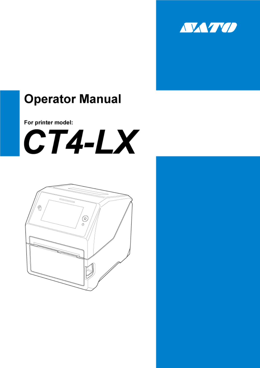 CT4-LX Operator Manual