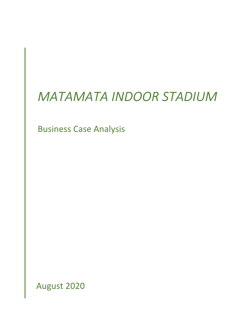 Matamata Indoor Stadium