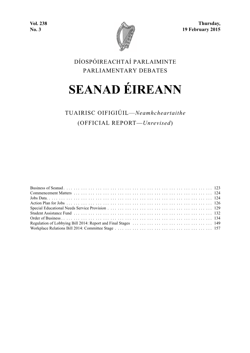 Seanad Éireann