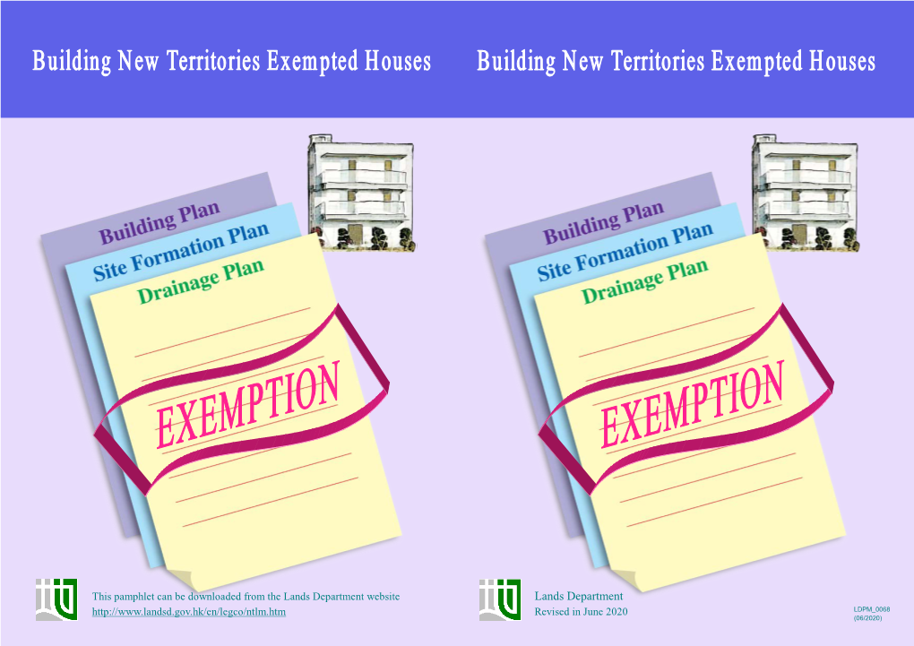 Building New Territories Exempted Houses