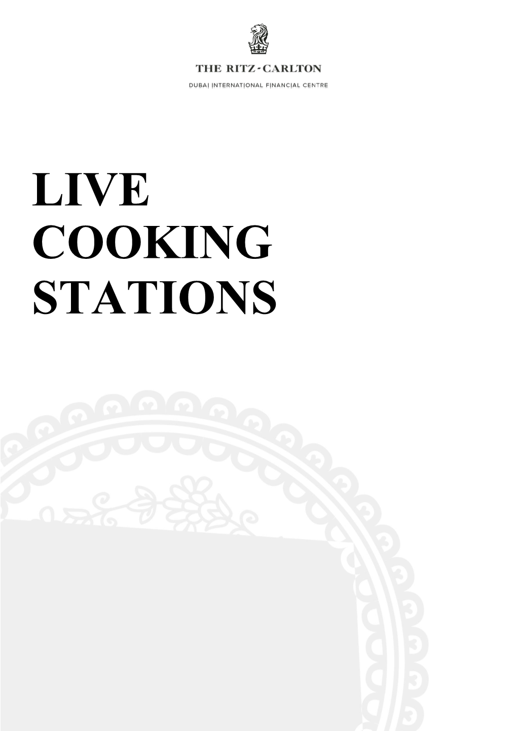 Live Cooking Stations