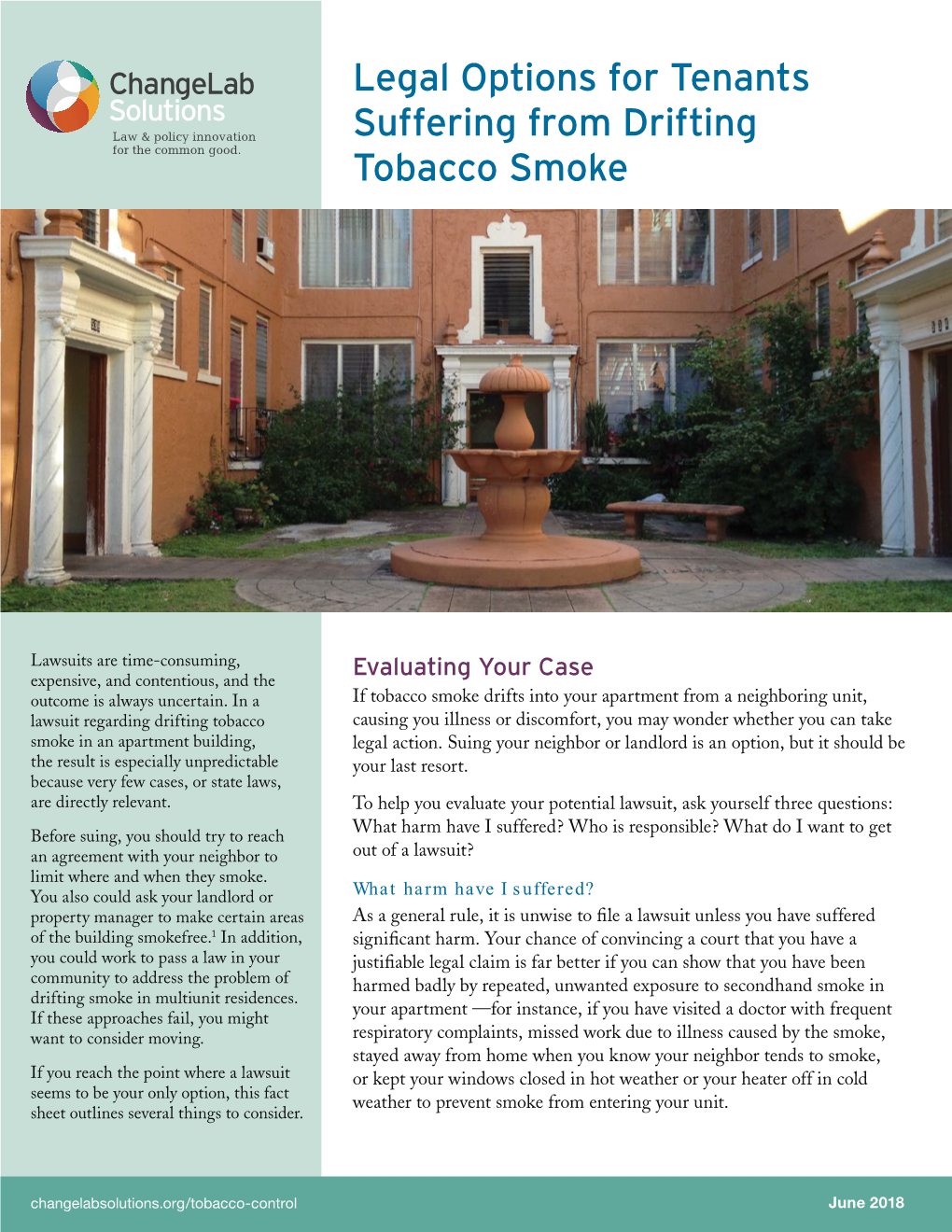 Legal Options for Tenants Suffering from Drifting Tobacco Smoke