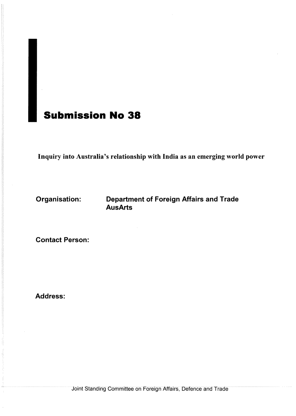 Department of Foreign Affairs and Trade) (PDF 253KB