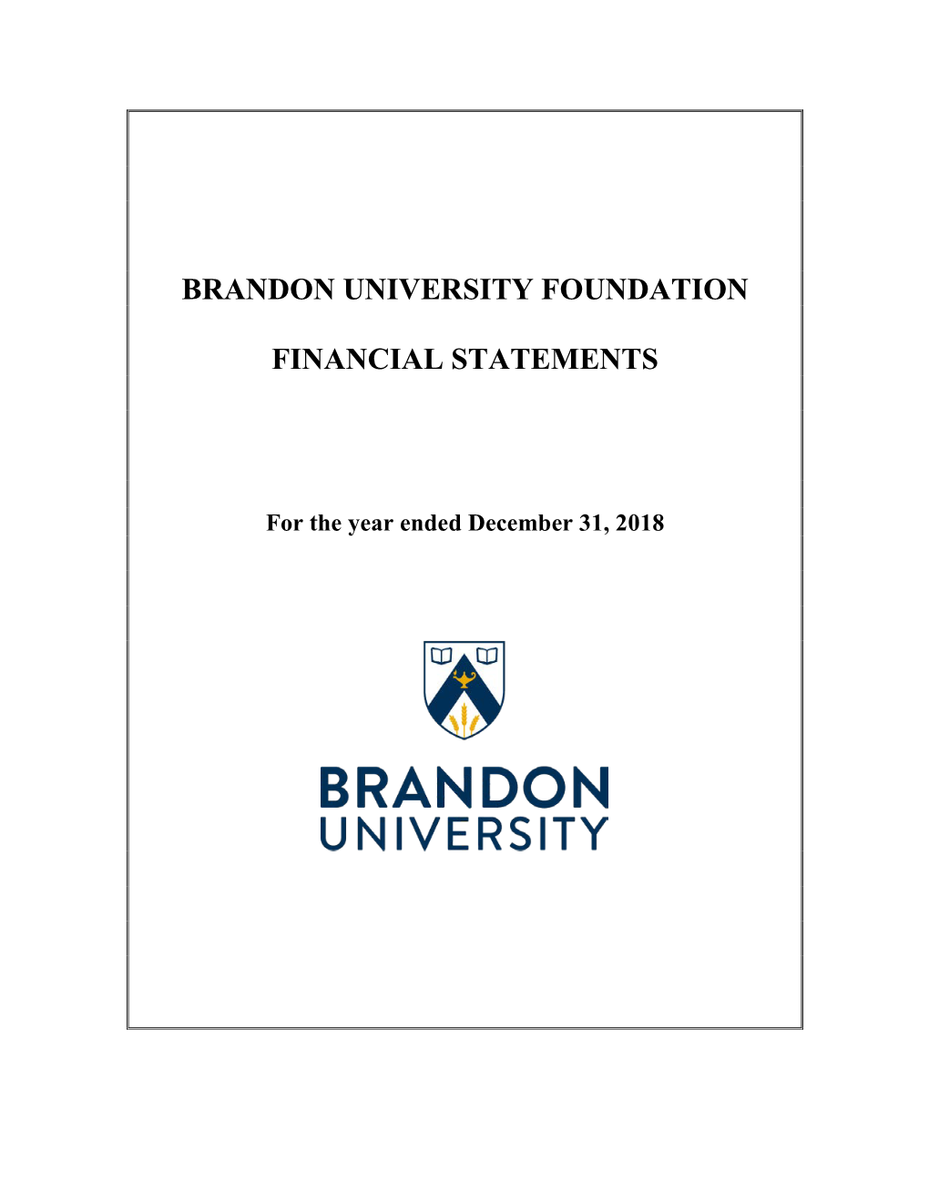 Brandon University Foundation