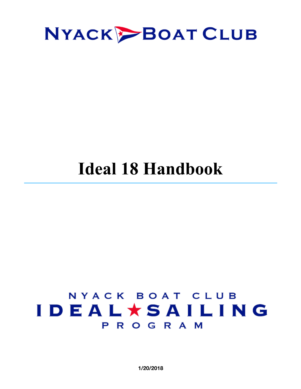Ideal 18 Handbook
