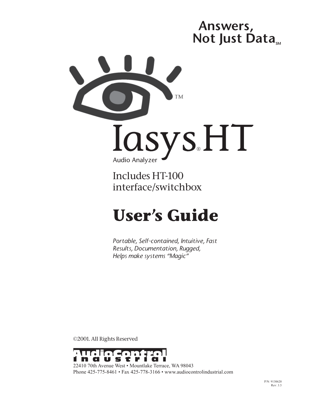Iasys HT Overview What Iasys HT Does