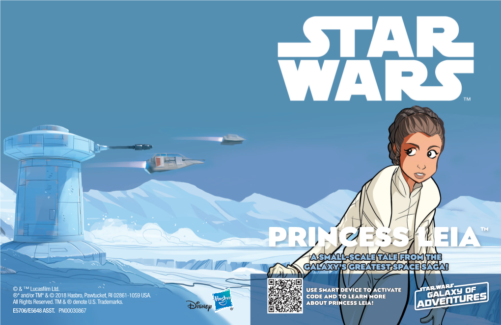 Princess Leia™ a SMALL-SCALE TALE from the GALAXY’S GREATEST SPACE SAGA!