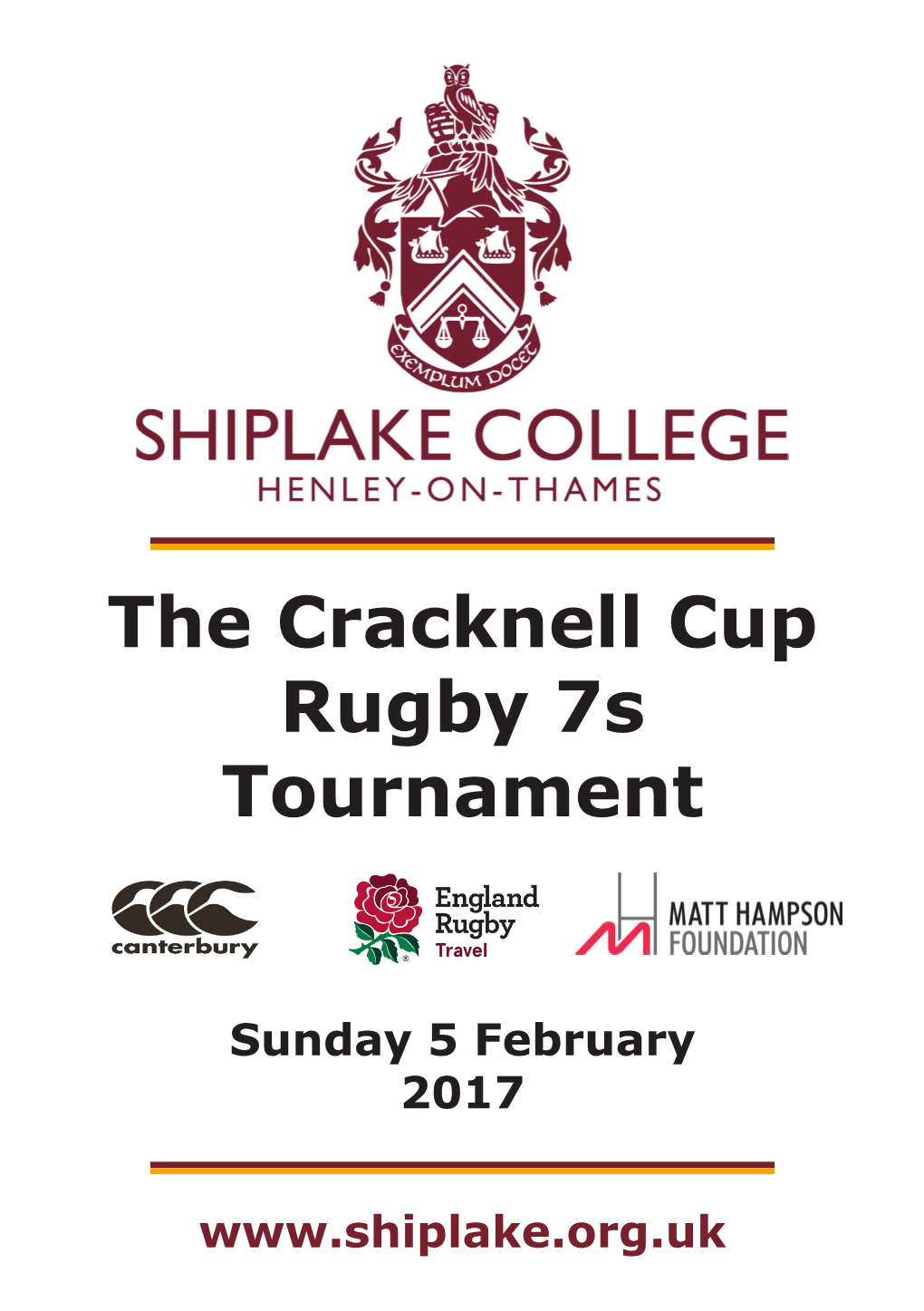 The Cracknell Cup Rugby 7S Tournament