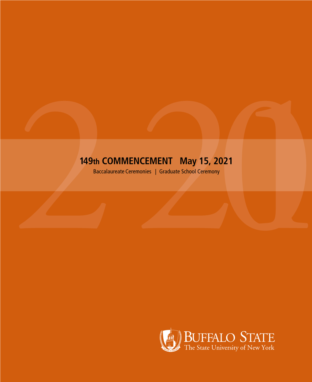 2021 Commencement Booklet