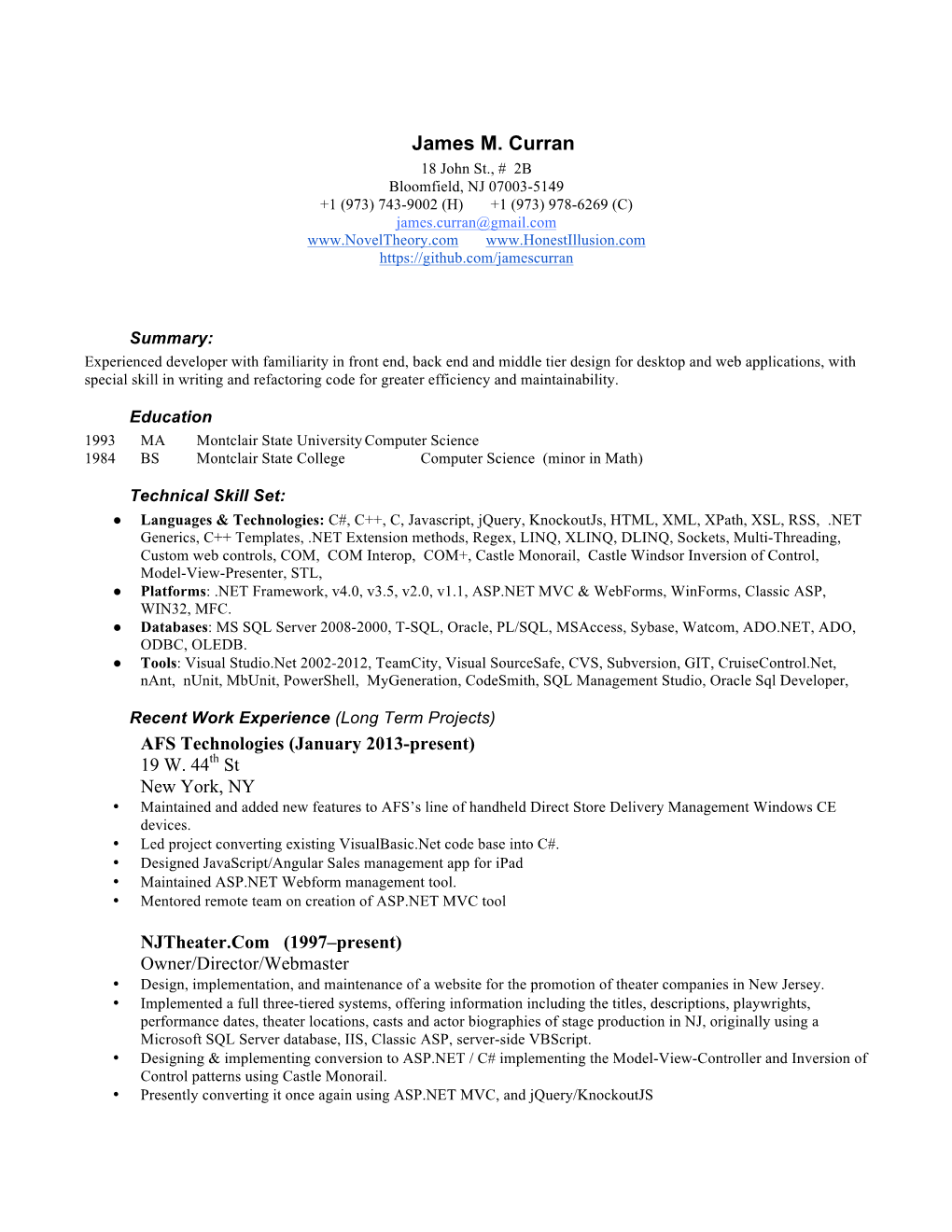 Classic-Web-Design-Resume