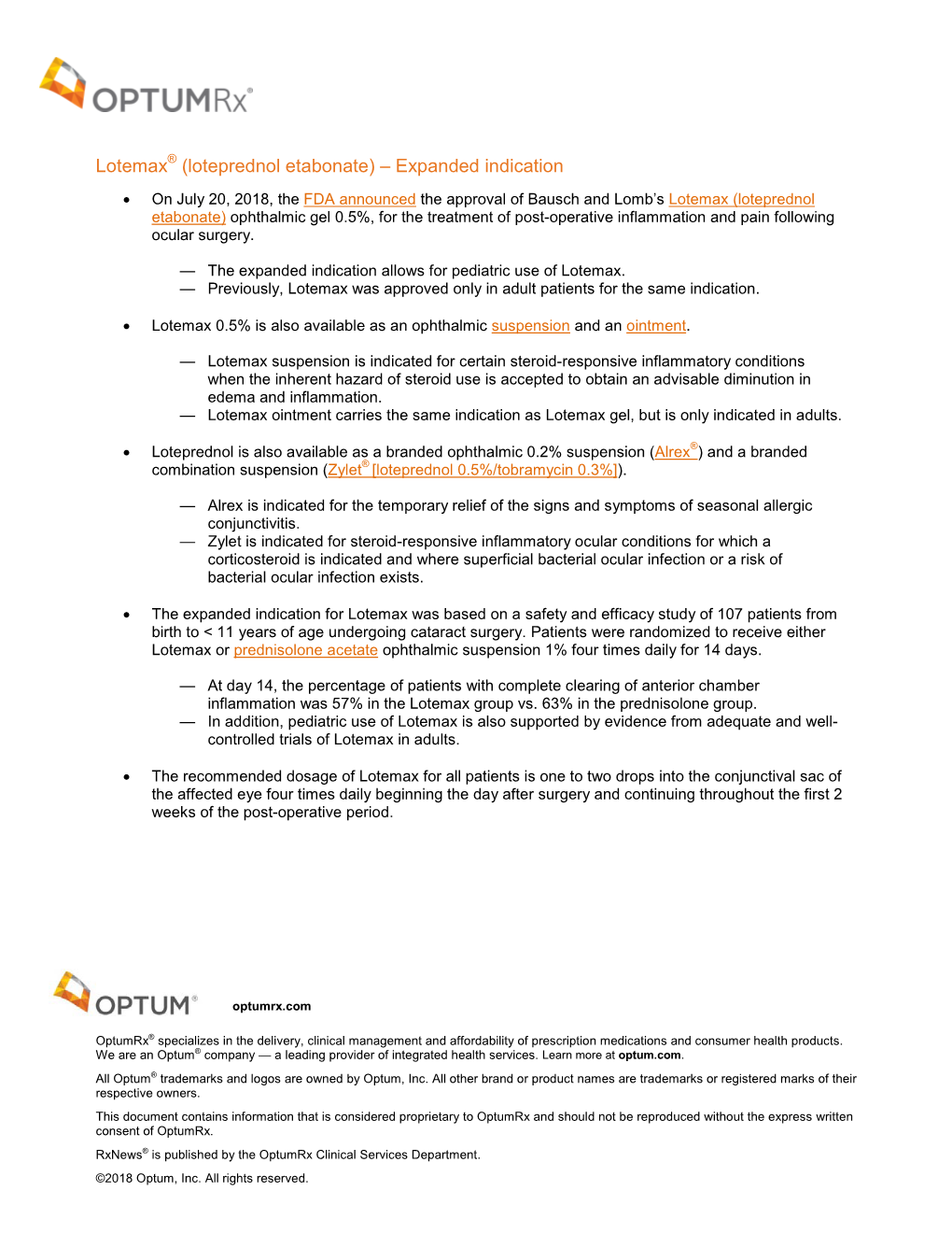 Lotemax (Loteprednol Etabonate) – Expanded Indication