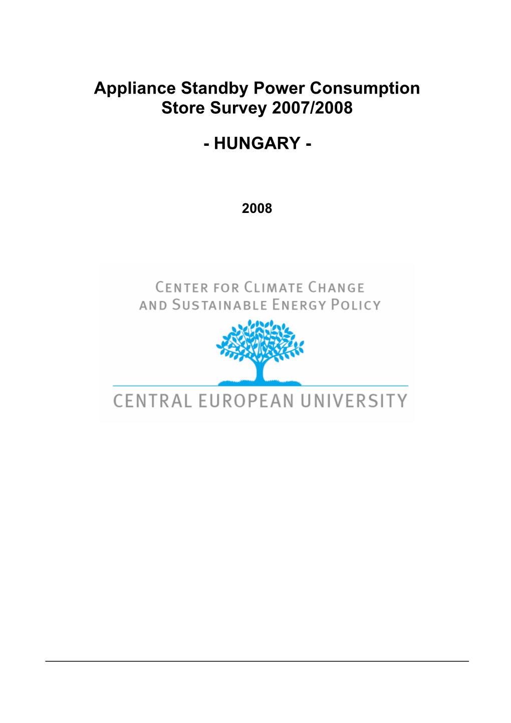 Report on Hungary