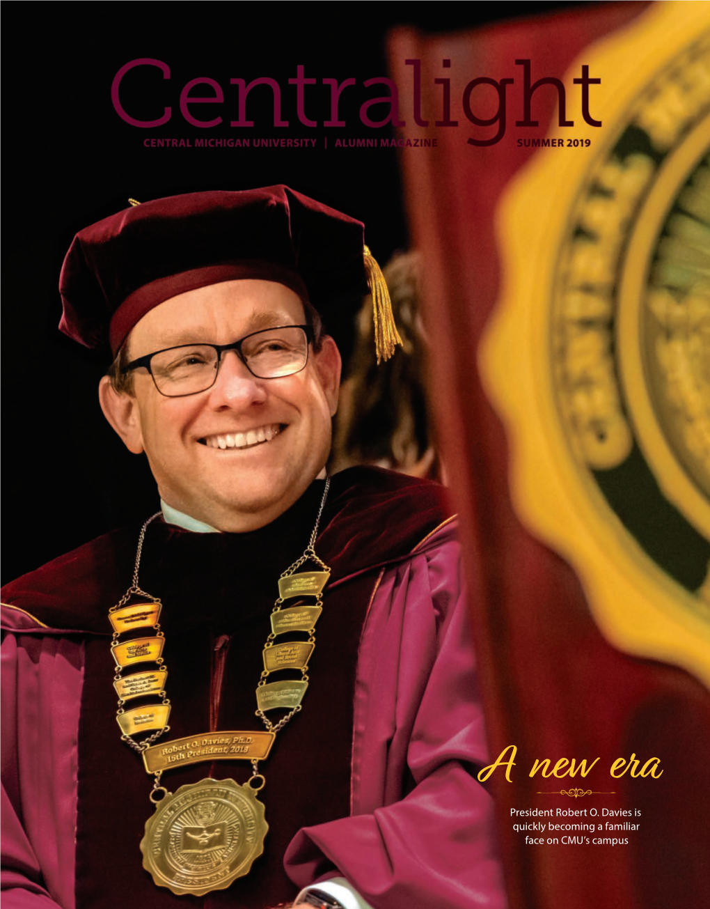 President Robert O. Davies Is Quickly Becoming a Familiar Face on CMU's