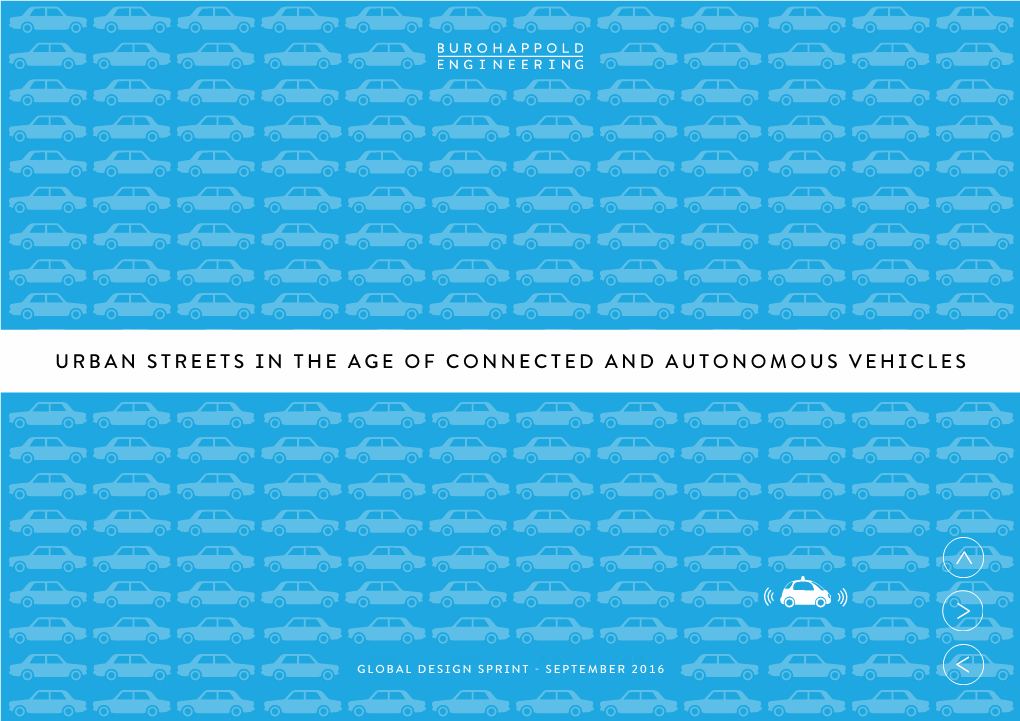 Urban Streets in the Age of Connected and Autonomous Vehicles