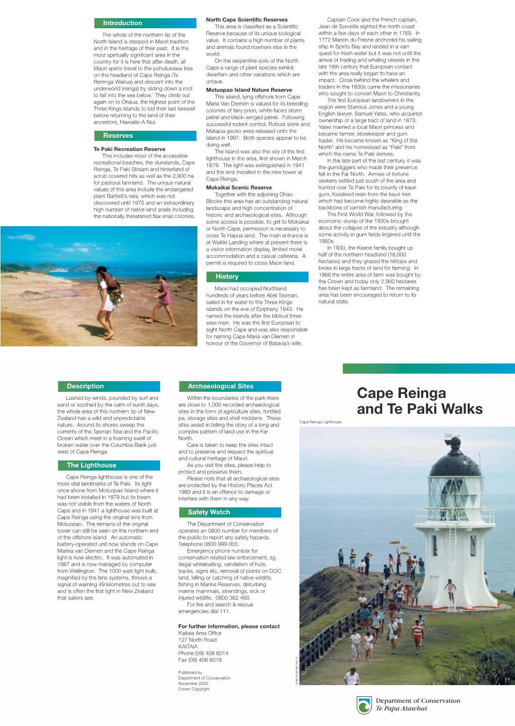 Cape Reinga PDF File