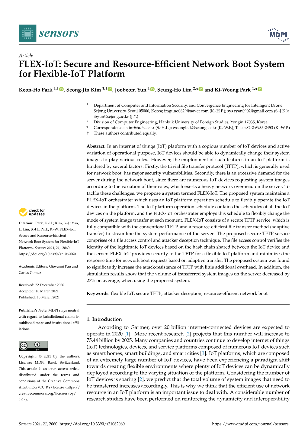 Secure and Resource-Efficient Network Boot System for Flexible