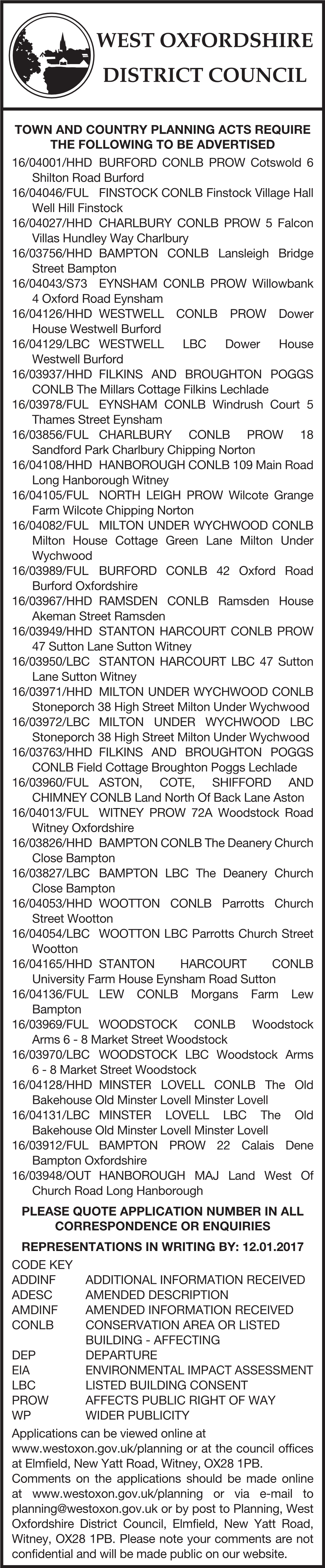 West Oxfordshire District Council