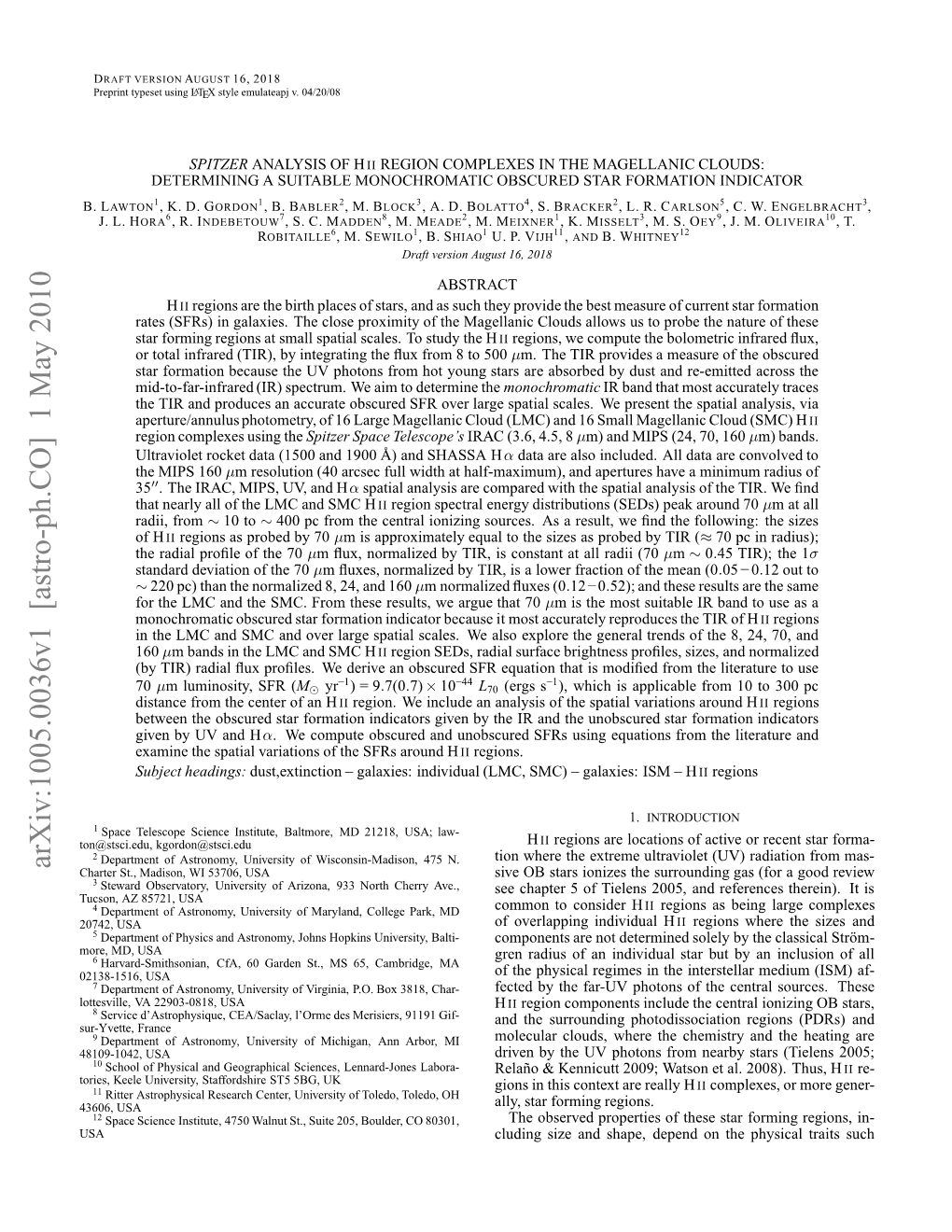 Spitzer Analysis of HII Region Complexes in the Magellanic