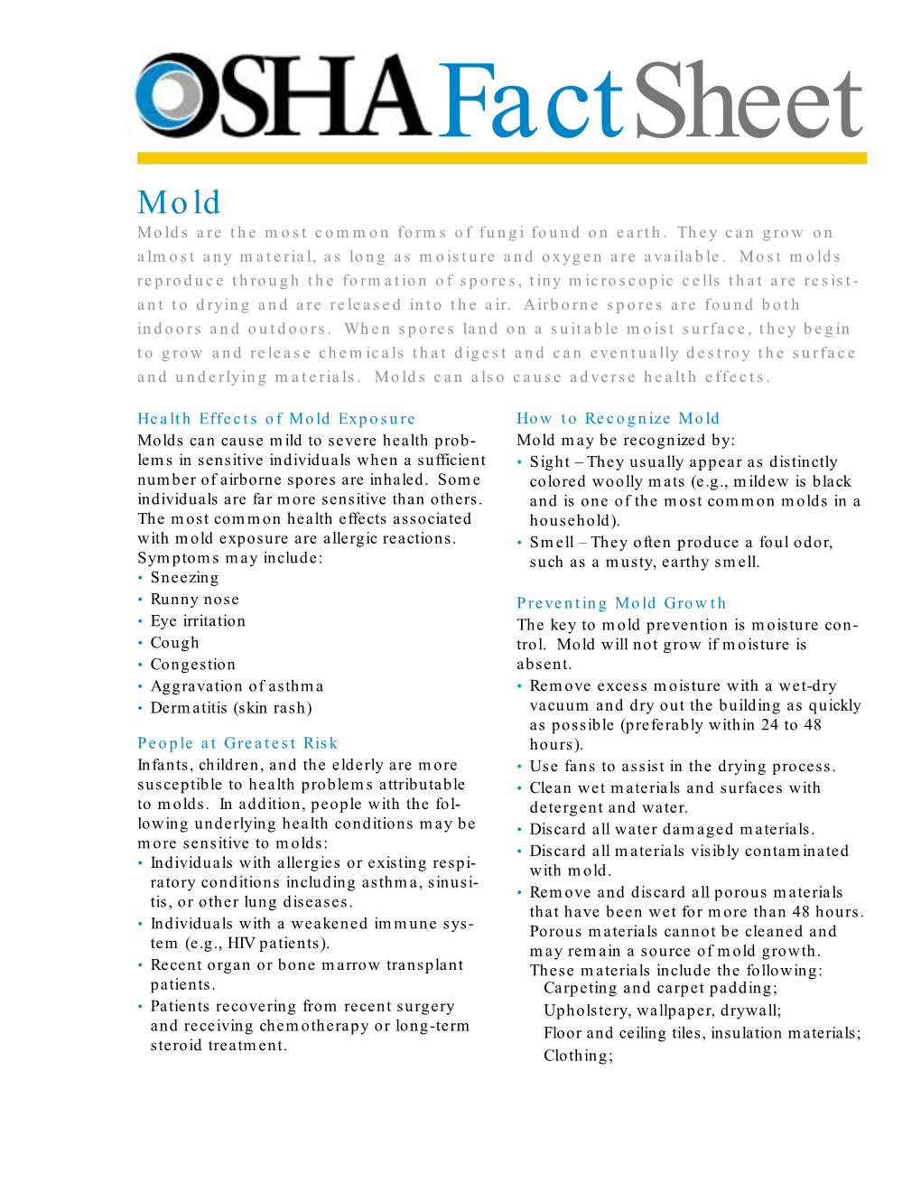 Mold Molds Are the Most Common Forms of Fungi Found on Earth