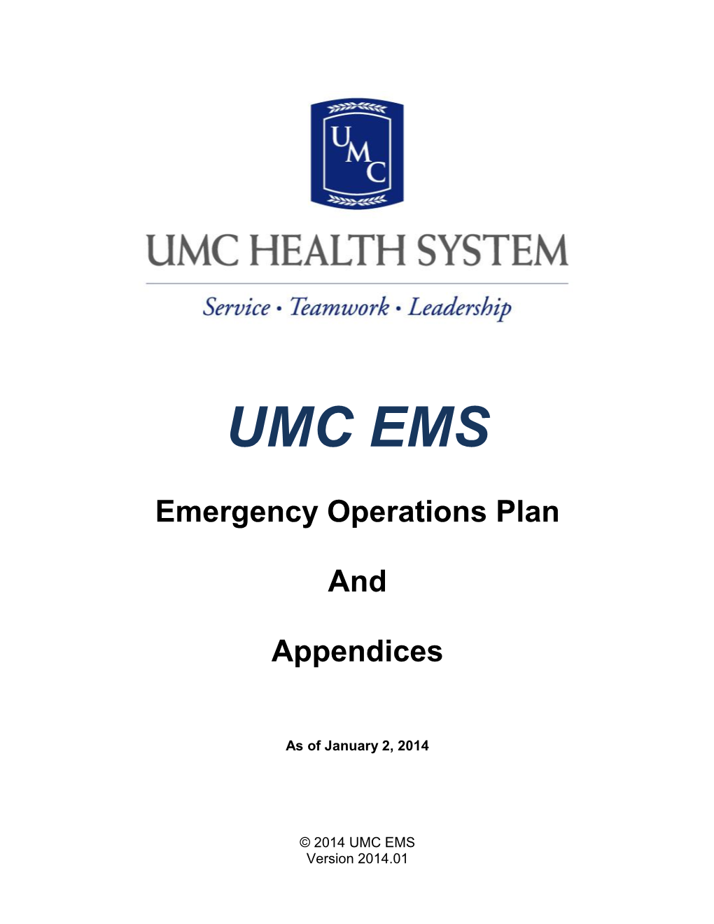 Lubbock EMS MCI Plan