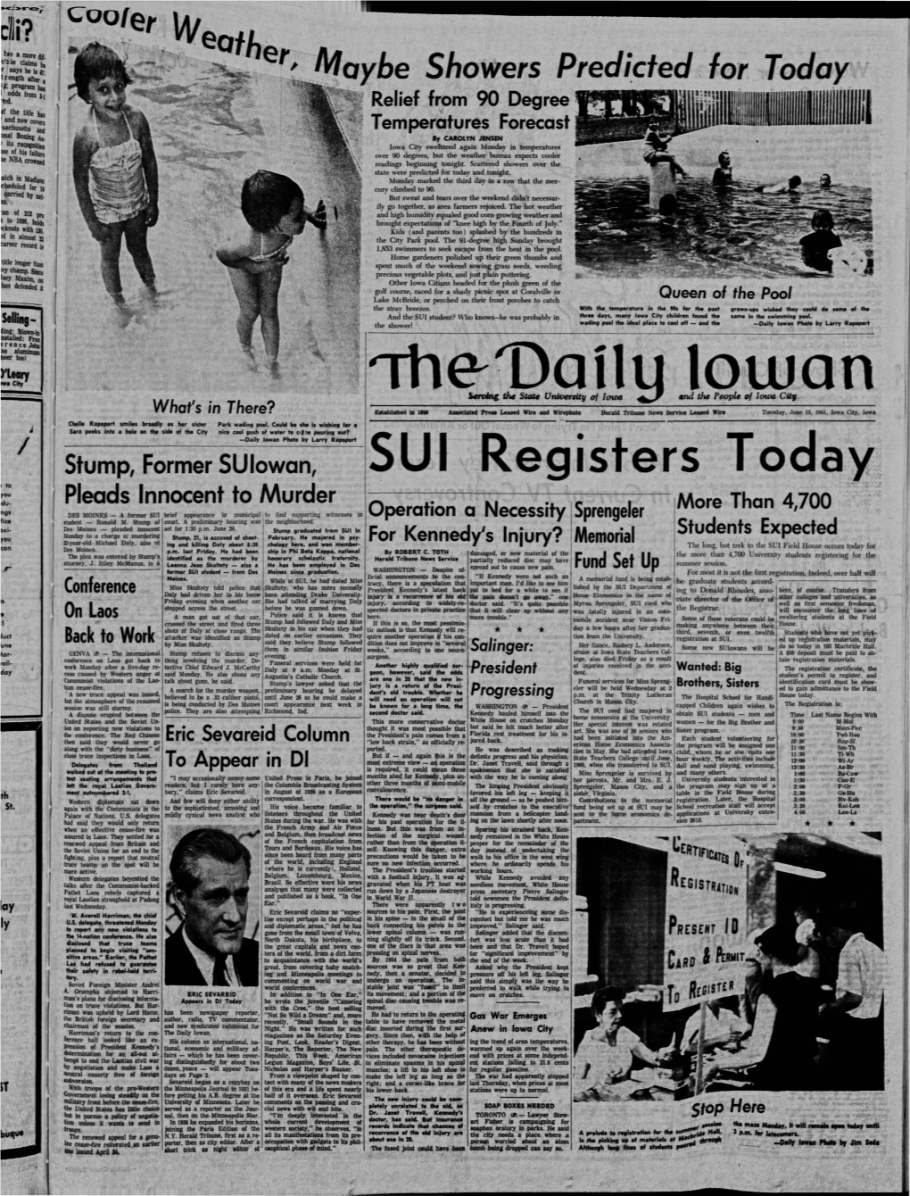 Daily Iowan (Iowa City, Iowa), 1961-06-13