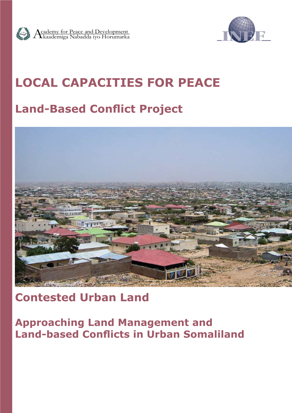 Local Capacities for Peace