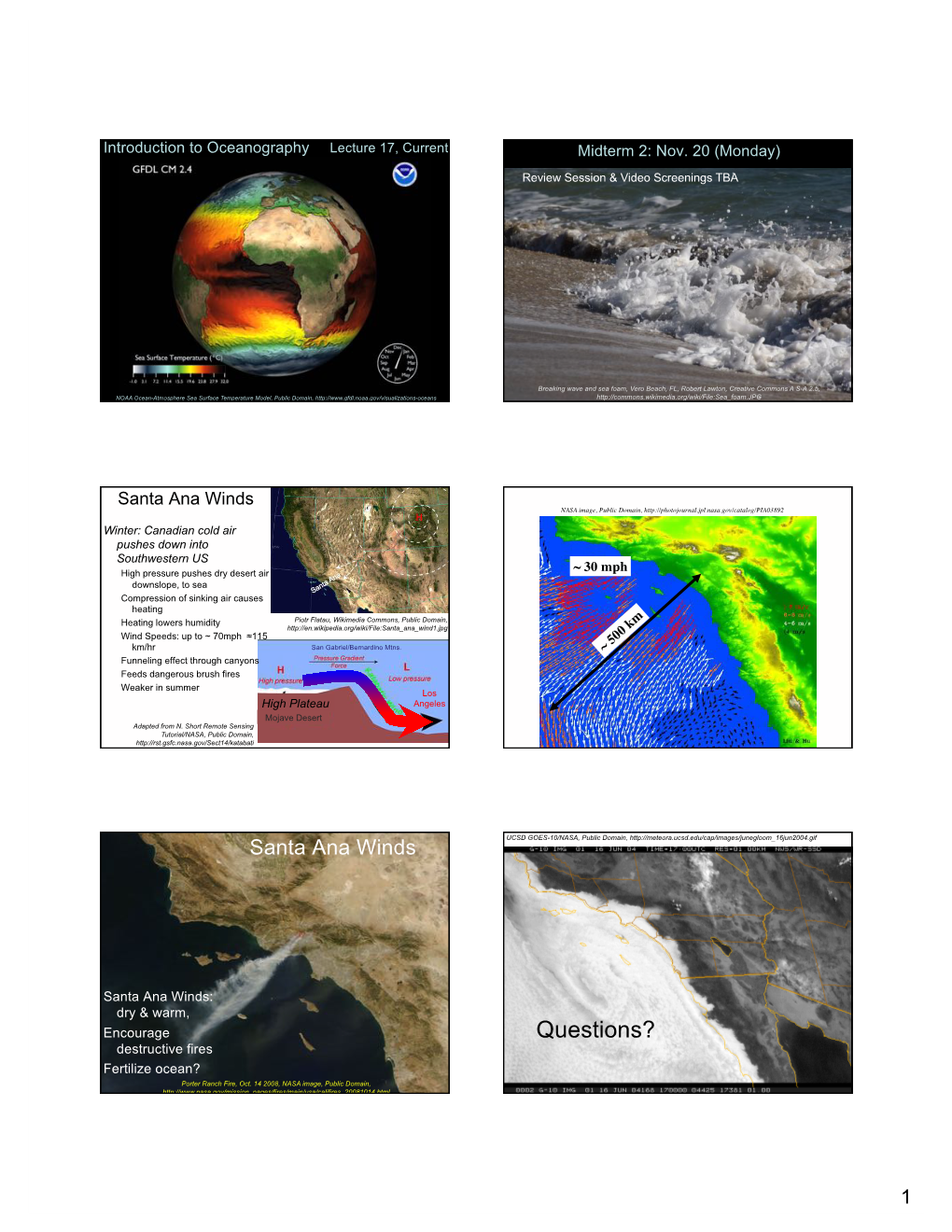 Questions? Destructive Fires Fertilize Ocean? Porter Ranch Fire, Oct