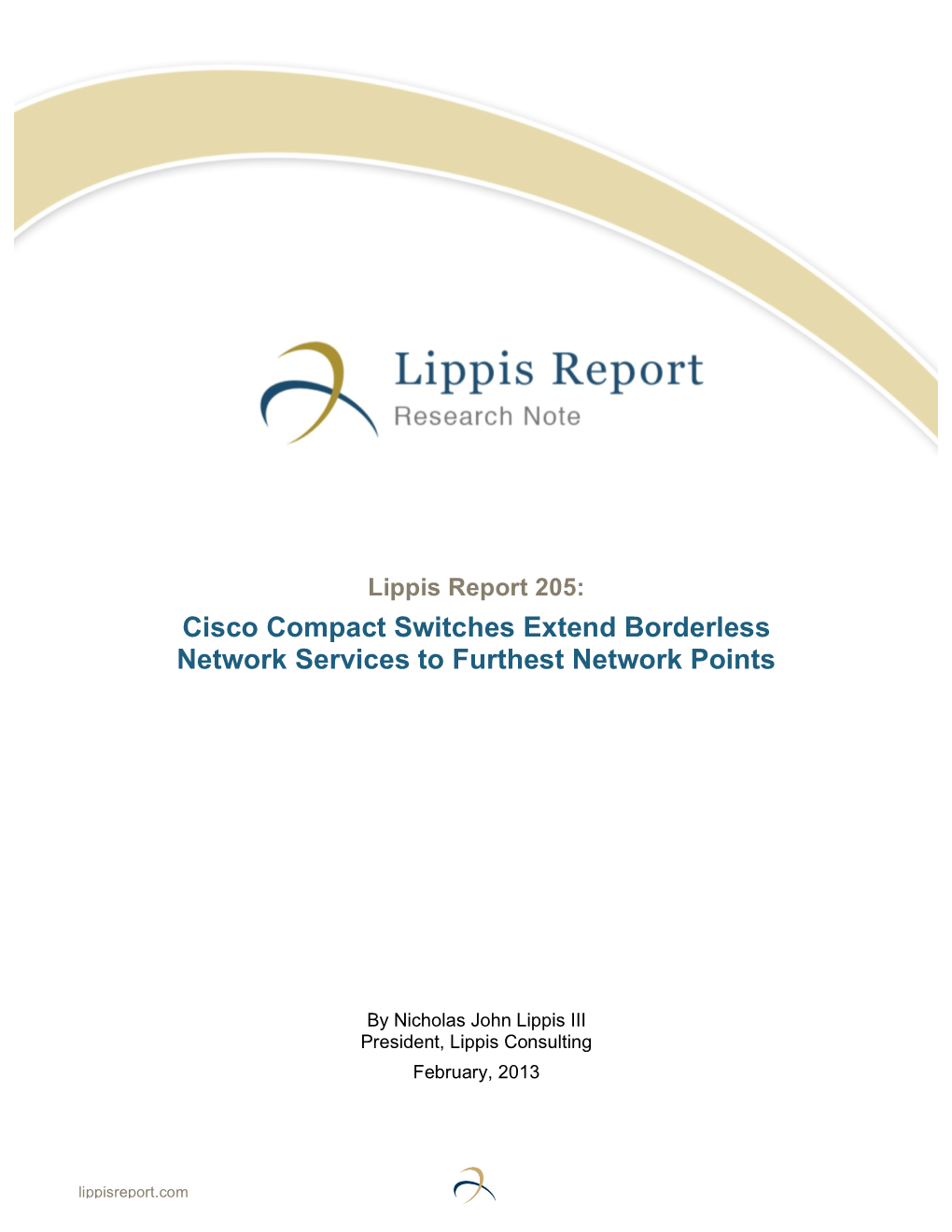 Cisco Compact Switches Extend Network Services White Paper