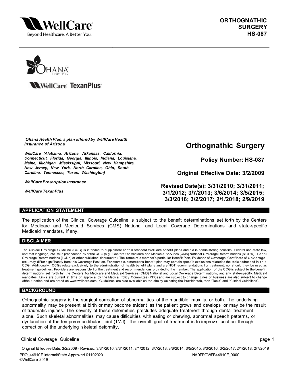 Orthognathic Surgery Hs-087