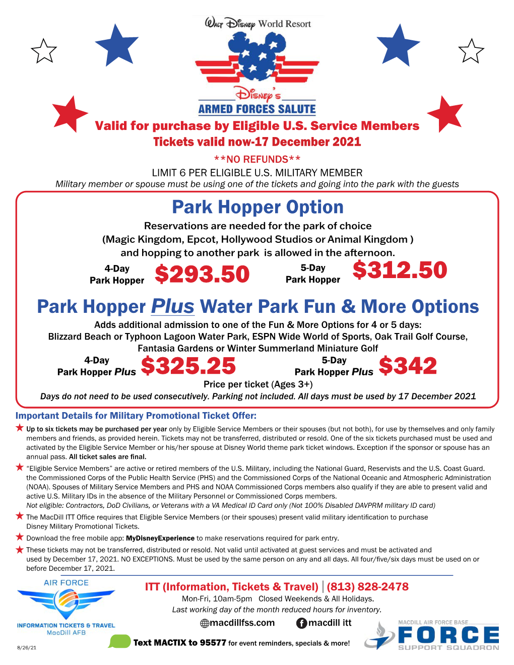 Park Hopper Option Park Hopper Plus Water Park Fun & More Options