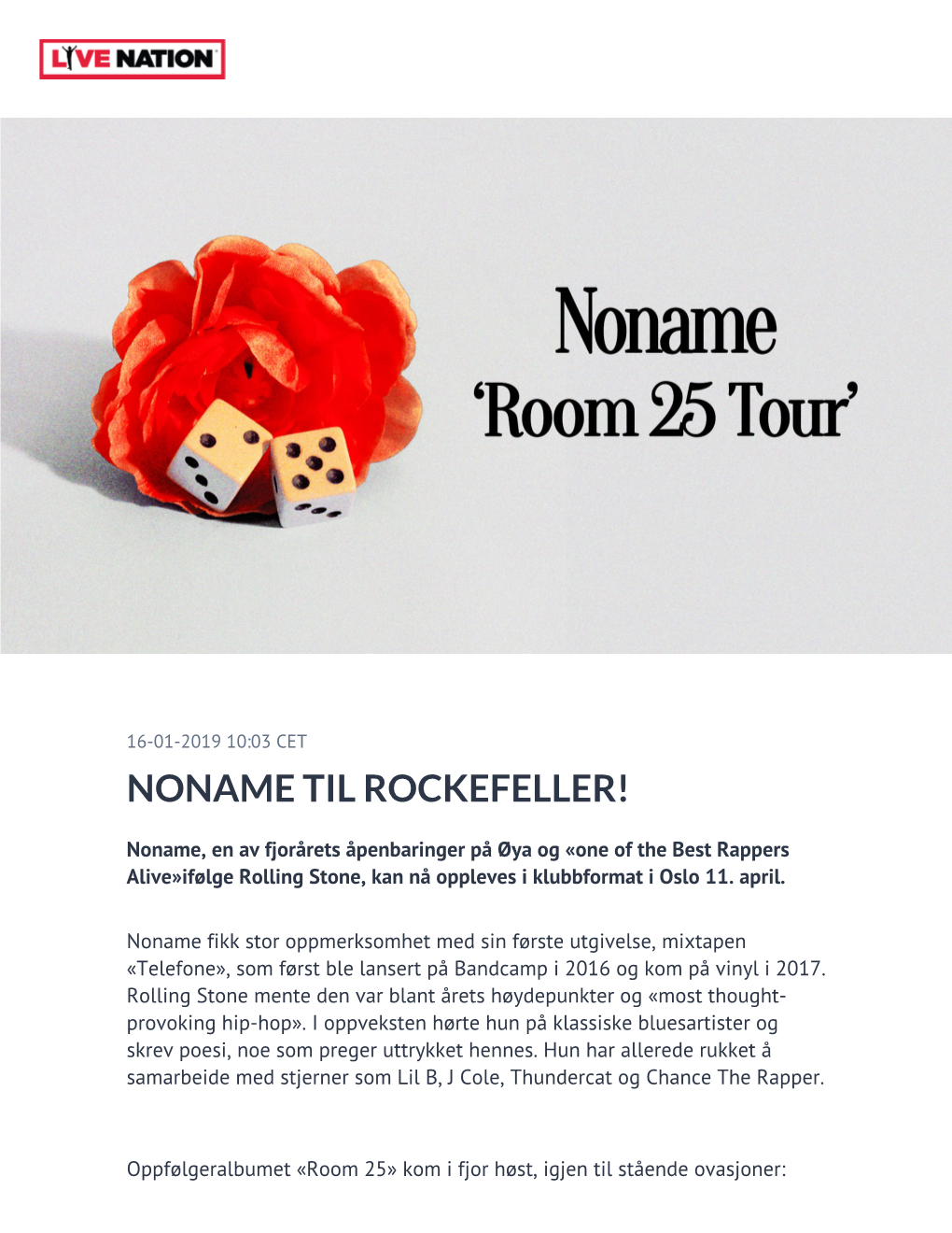 Noname Til Rockefeller!