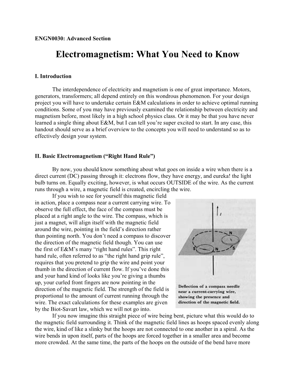 Electromagnetism: What You Need to Know