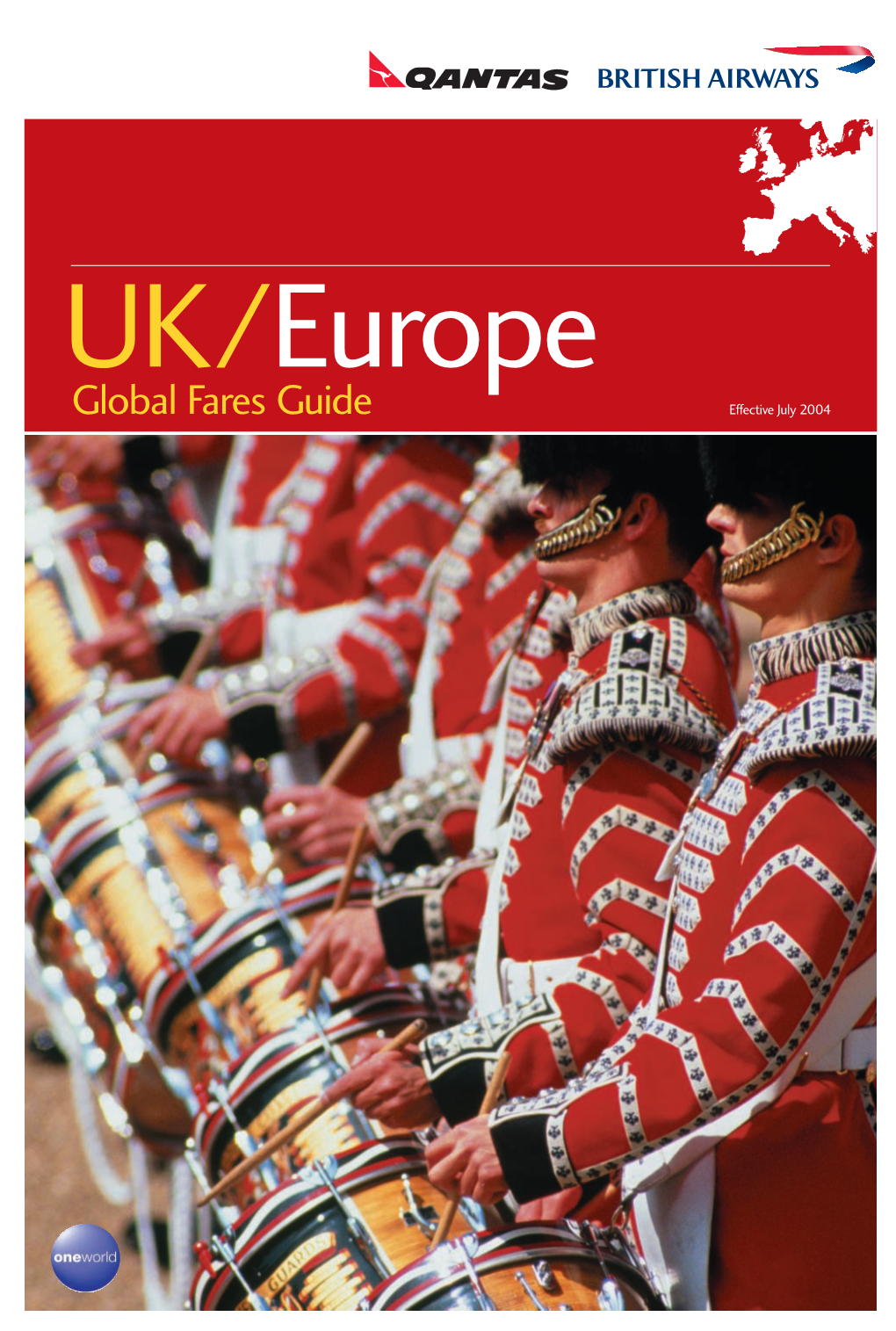 Global Fares Guide Effective July 2004 Euro Collection