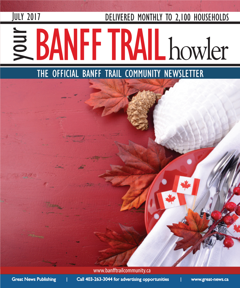 BANFF Trailhowler the OFFICIAL BANFF TRAIL COMMUNITY NEWSLETTER