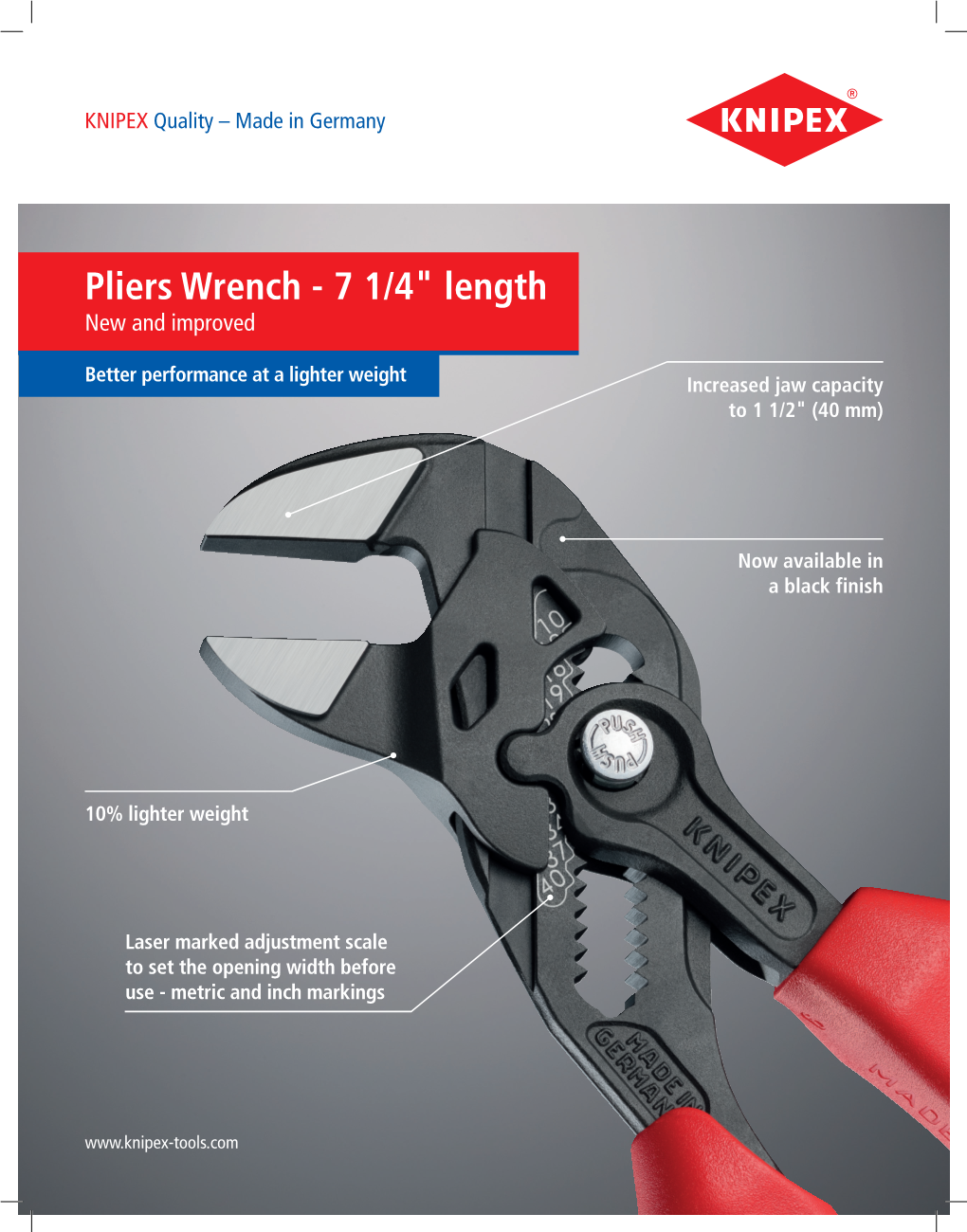 Pliers Wrench - 7 1/4