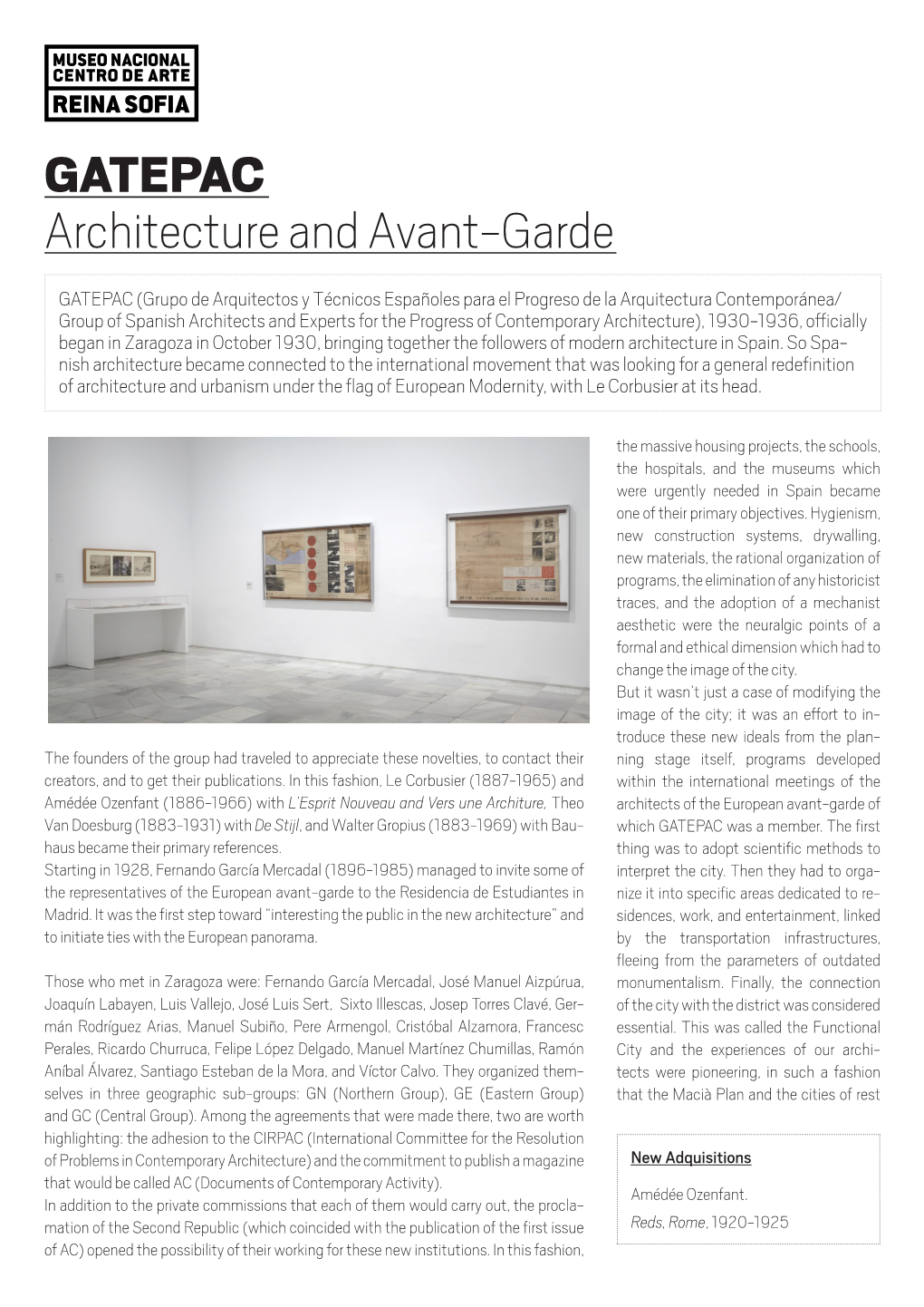 GATEPAC Architecture and Avant-Garde