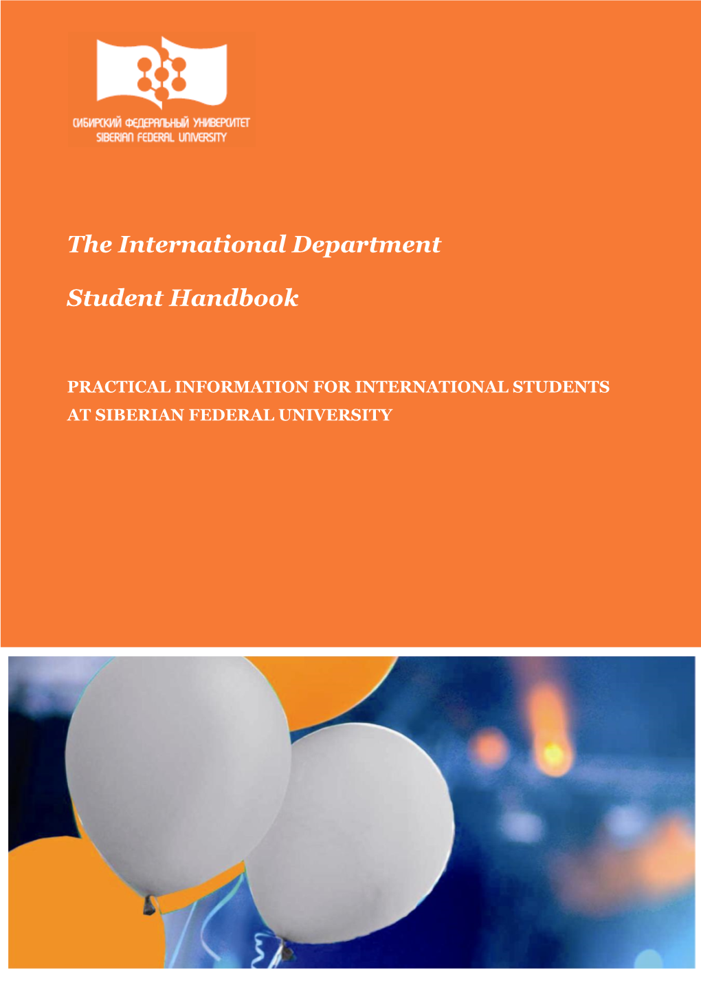 The International Department Student Handbook